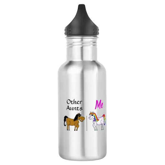 Andere Aunts Me Unicorn Metal Waterfles (Links)