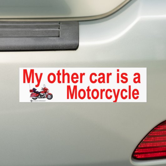 andere auto bumpersticker (Op auto)