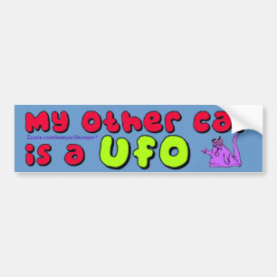 Andere auto-uFO Bumpersticker