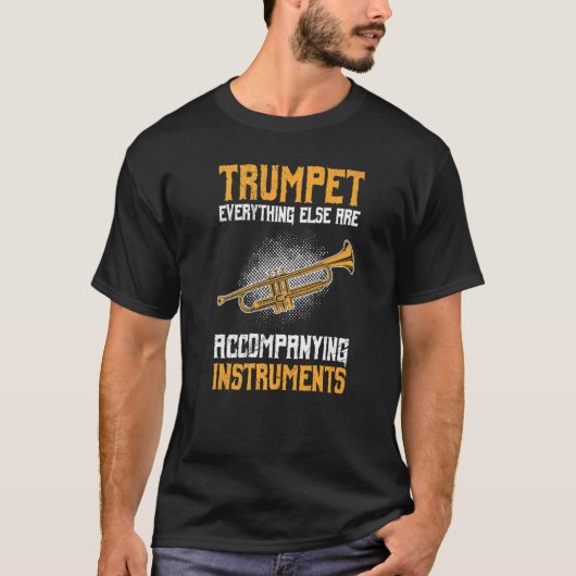 Andere begeleidende instrumenten trompet Premiu T-shirt (Voorkant)