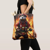 andere brandweerman, tote bag (Dichtbij)