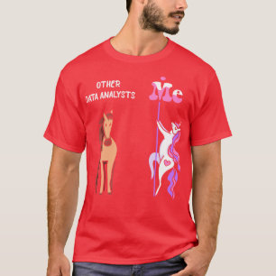 Andere data-analisten Me T-shirt Unicorn Data Anal