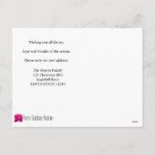 Andere deur - Kerstkrans nieuw adres kaart (Achterkant)