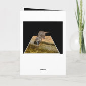 Andere Dimensionale Kunst Verjaardag Kaart (Achterkant)