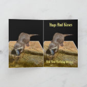 Andere Dimensionale Kunst Verjaardag Kaart (Binnen)