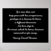 Andere drummer - poster art (Voorkant)