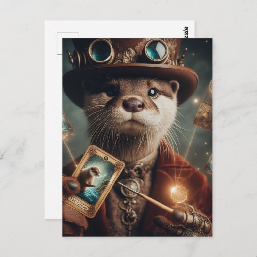 Andere goochelaar briefkaart (Voorkant / Achterkant)