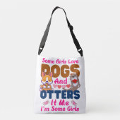 Andere hond Sommige meisjes houden van honden en k Crossbody Tas (Achterkant)