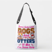 Andere hond Sommige meisjes houden van honden en k Crossbody Tas (Voorkant)