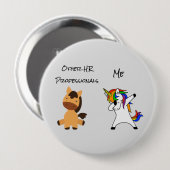 Andere HR-professionals Human Resources Unicorn Ronde Button 4,0 Cm (Voorkant /achterkant)