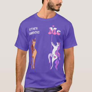 Andere kampeerders Me Tee Unicorn Camper Grappig C T-shirt