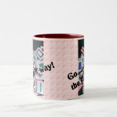 andere kant op , mah jongg mok (Center)