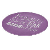 Andere kant van de angst snijplank (Hoek)