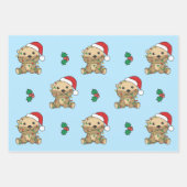 Andere Kerst Winter Dieren Vakantie Otters Inpakpapier Vel (Voorkant 3)