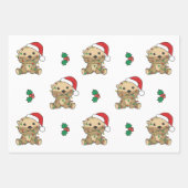 Andere Kerst Winter Dieren Vakantie Otters Inpakpapier Vel (Voorkant 2)