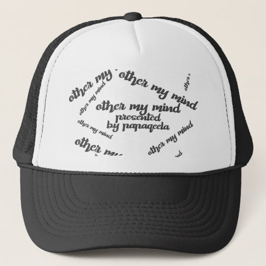 Andere mijn geest trucker pet (Voorkant)