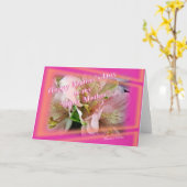 "Andere moeder" Moederdag kaart (Gele Bloem)