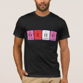 Andere periodieke lijst - noem shirt (Voorkant)