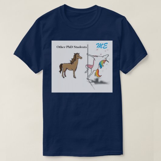 Andere PhD-studenten vs. T-shirt (Design voorkant)