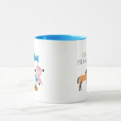 Andere psychologen versus jij blauwe psychologie mok (Midden)