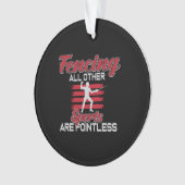 Andere sporten zijn zinloze Mannen Vrouwen Ornament (voorkant)