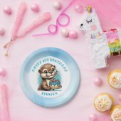 Andere Theme Boy's Eerste Verjaardag Gepersonalise Papieren Bordje (Feest)