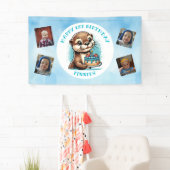 Andere Theme Boy's Eerste Verjaardag Gepersonalise Spandoek (Insitu)