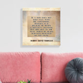 Andere trommelaar ---- Canvasprint Canvas Afdruk (Insitu (Woonkamer))