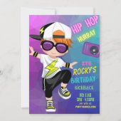 Andere uitnodiging van Birthday Kickback (Voorkant)