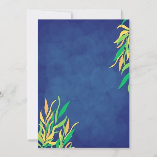 Andere uitnodiging voor verjaardag (Achterkant)