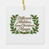Andere Vaardigheden, Dezelfde Kerstmagie Keramisch Ornament (Voorkant)