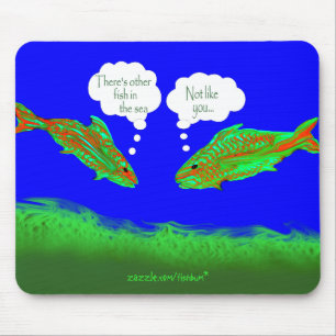 Andere vissen in het zee mousepad muismat