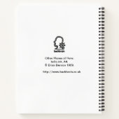 Andere vlakken van hier, inkttekening notitieboek (Achterkant)