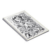 Andere vlakken van hier, Notitieboek voor inktteke (Rechterzijde)