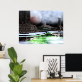 Andere wereld poster (Thuiskantoor)