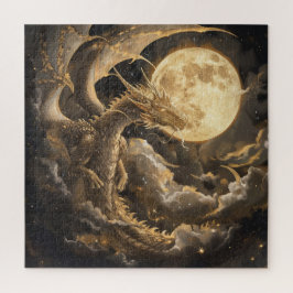 Andere wereldse drakenpuzzel! legpuzzel