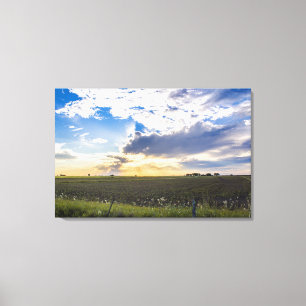 Andere zonneschijn canvas afdruk