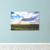 Andere zonneschijn canvas afdruk (Insitu (Houten vloer))