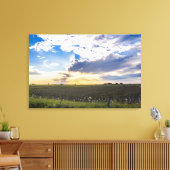 Andere zonneschijn canvas afdruk (Insitu (Woonkamer))