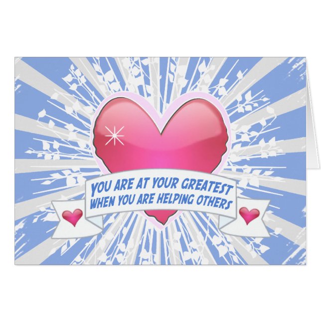 Anderen helpen (Voorkant Horizontaal)