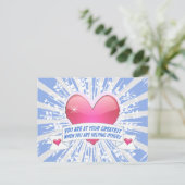 Anderen helpen briefkaart (Staand voorkant)