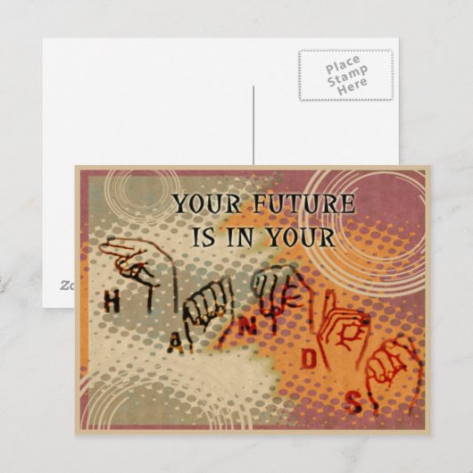 Anderen motiveren briefkaart (Voorkant / Achterkant)