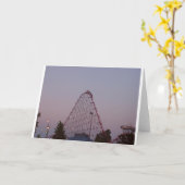 Anderhalve liter fles Xl200 bij schemer Kaart (Gele Bloem)