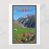 Andermatt Briefkaart (Voorkant)
