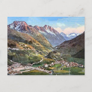 Andermatt, Gotthard 1924 Briefkaart