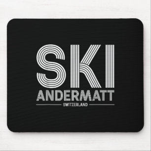 Andermatt Ski Resort Zwitserse Alpen Skien Zwitser Muismat