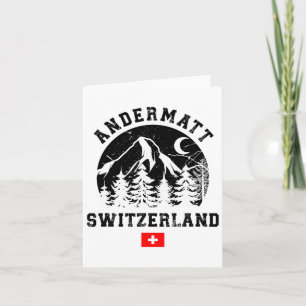 Andermatt Zwitserland Ski Resort Alps Alpine Ski Kaart
