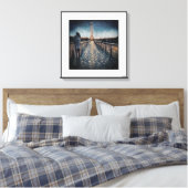 Anders Artistry* A walk in Paris Canvas Print (Insitu (Slaapkamer))
