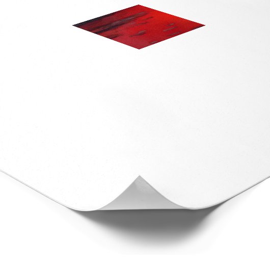 Anders Artistry* Flamingo Danser #4* Poster (Hoek)