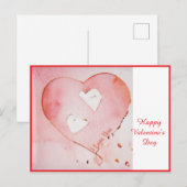 Anders Artistry - "Floating Hearts" Briefkaart (Voorkant / Achterkant)